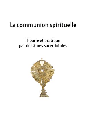 cover image of La communion spirituelle